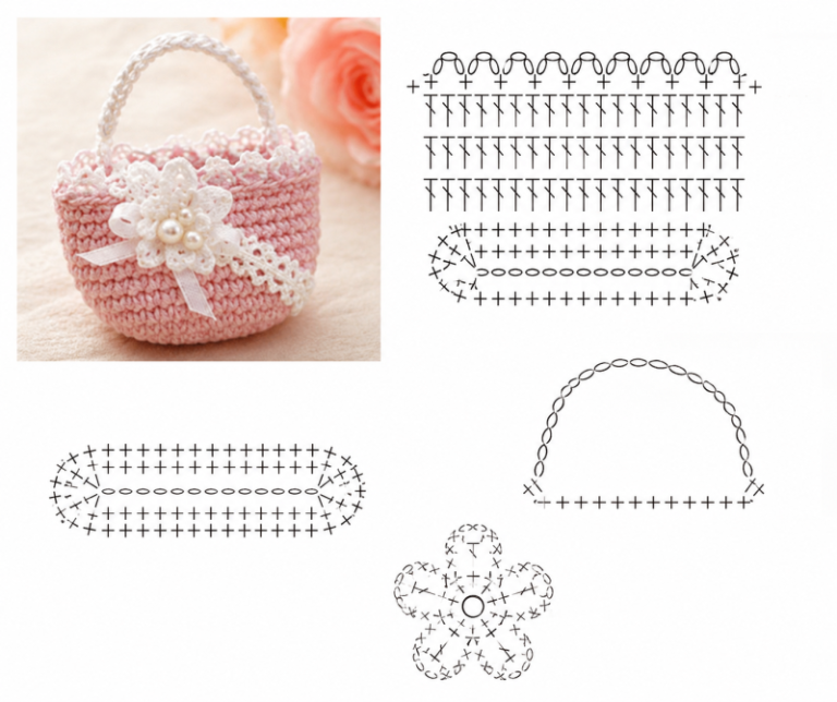 mini sacs au crochet pour fabriquer des porte cles uniques 6