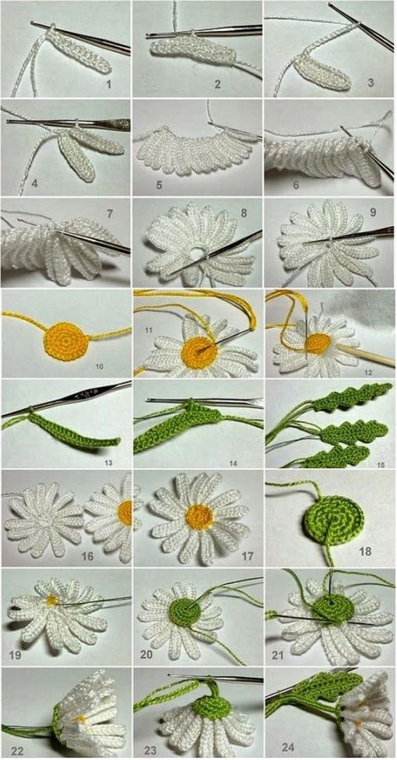 modeles de fleurs au crochet 4