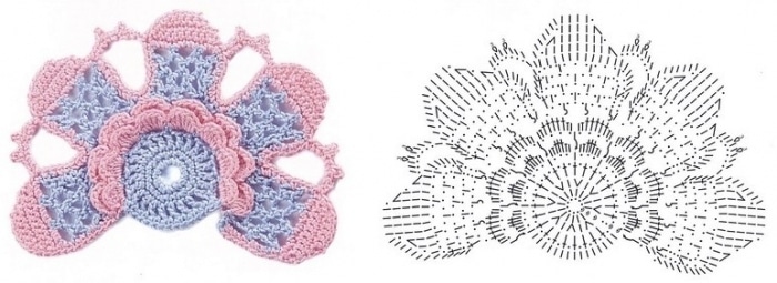 modeles de motifs de fleurs au crochet 9