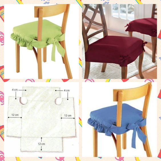 modeles simples de housses de chaise 8