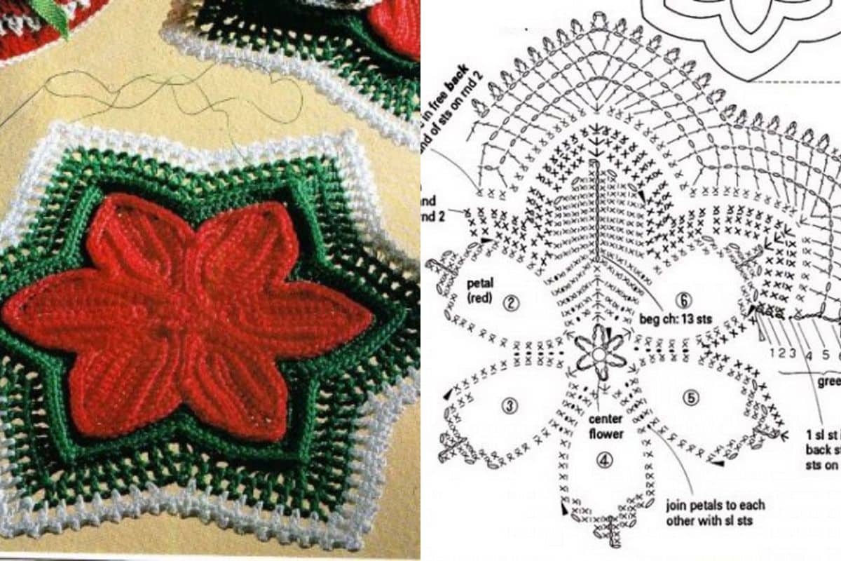 napperon de noel au crochet 12
