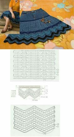 ourlet au crochet pour robes et jupes 6