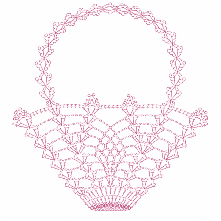 paniers de paques au crochet 1