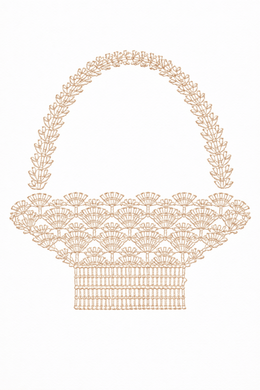 paniers de paques au crochet