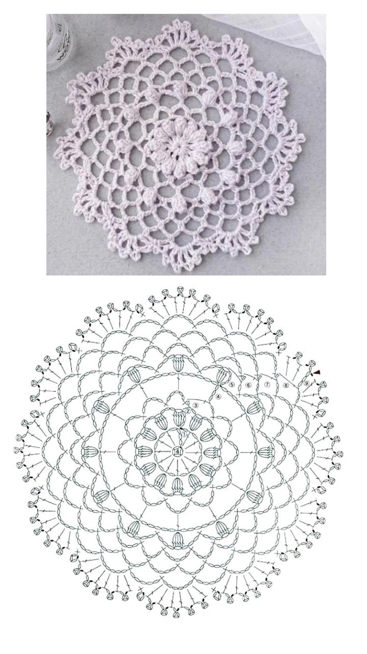 petits napperons et leurs grilles 2