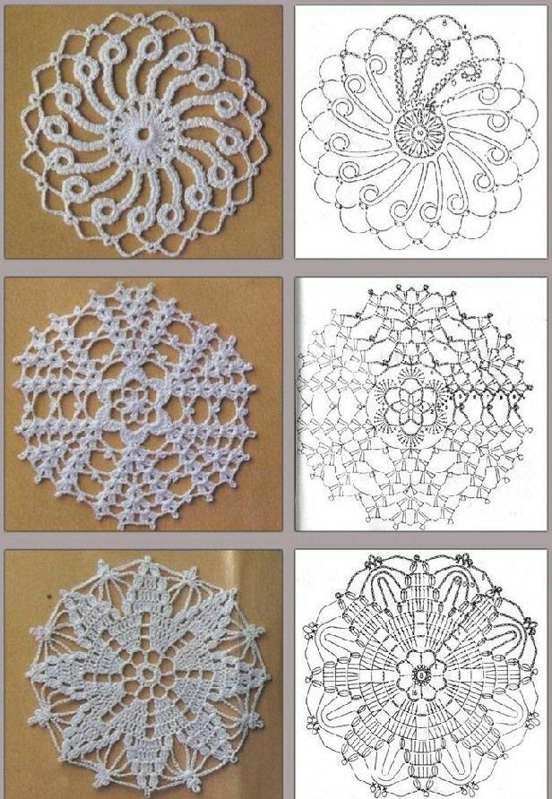 petits napperons et leurs grilles 9