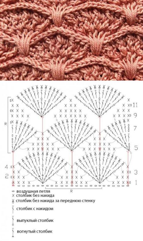 point eventail crochet 6