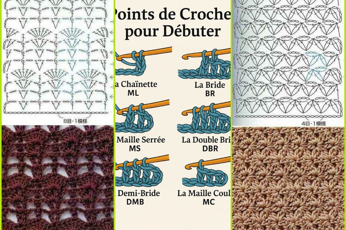 points de crochet pour debuter 8