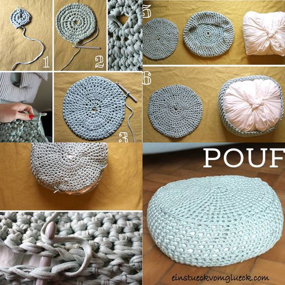 repose pieds au crochet 1