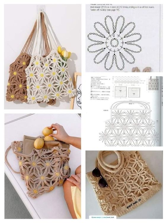 sacs au crochet faits a la main 6