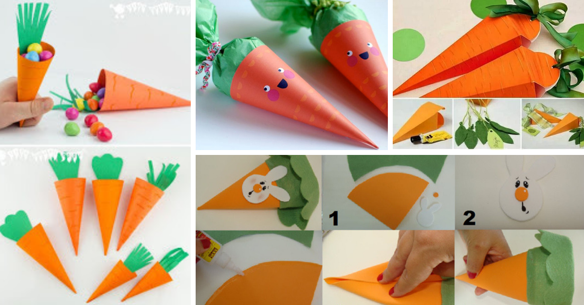 sacs carottes pour paques