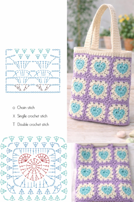 sacs crochet simples avec modeles 6