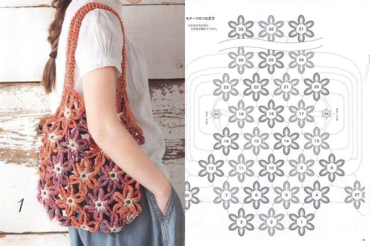 sacs crochet simples avec modeles 8