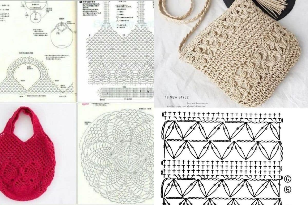 sacs de plage au crochet 10