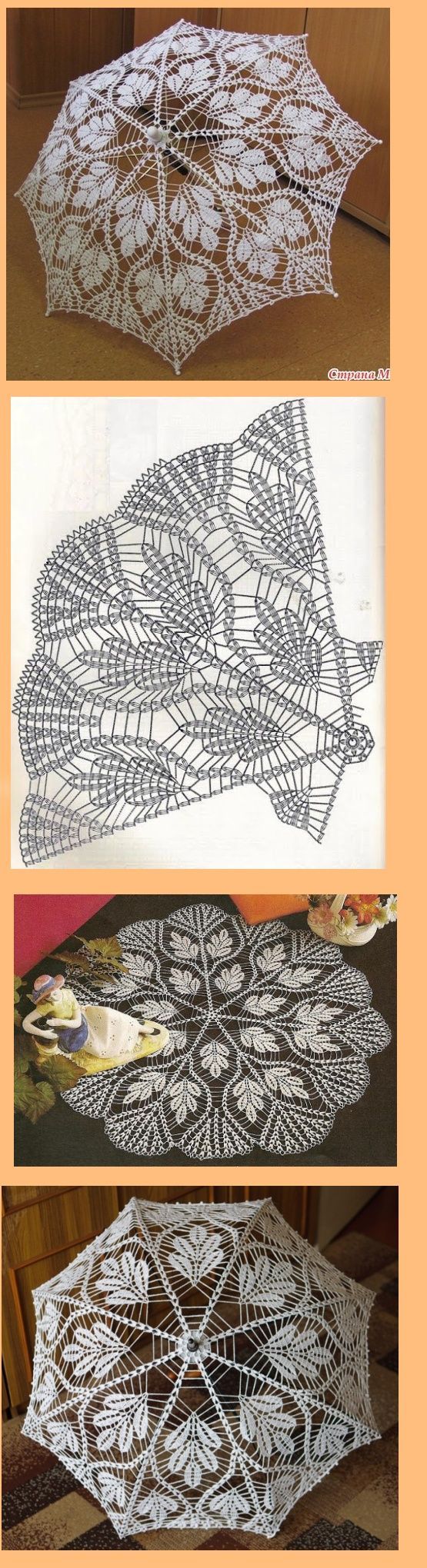 superbes parapluies au crochet avec diagrammes 3