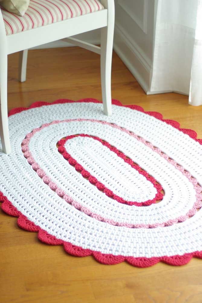 tapis crochet ovale 4