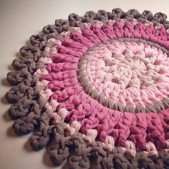 tapis crochet trapilho 3