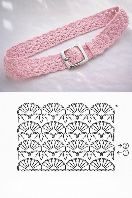 transformez votre look avec des ceintures en crochet 8