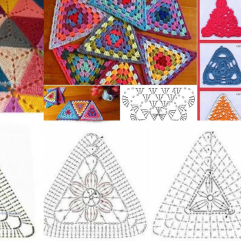 Triangles au crochet – Patrons et idées