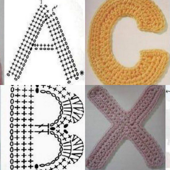 Tuto alphabet au crochet