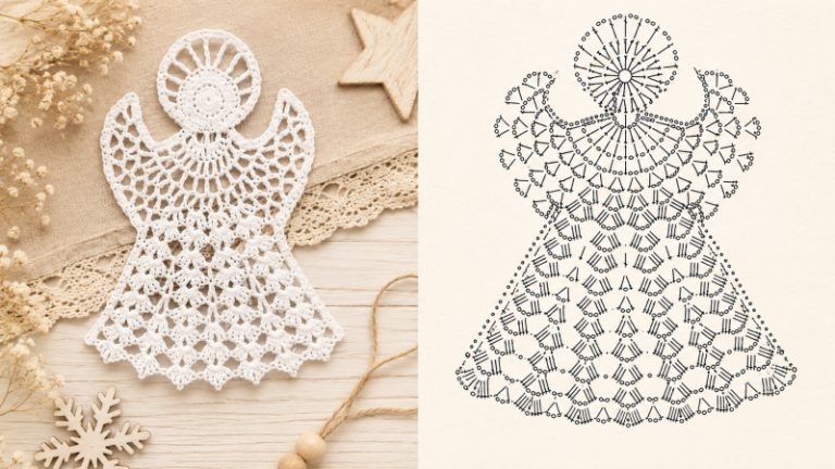 tutoriel pour crocheter un ange